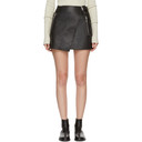 Isabel Marant Etoile Black Leather Kakili Miniskirt