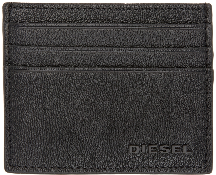 Diesel Black Johnas II Card Holder Diesel