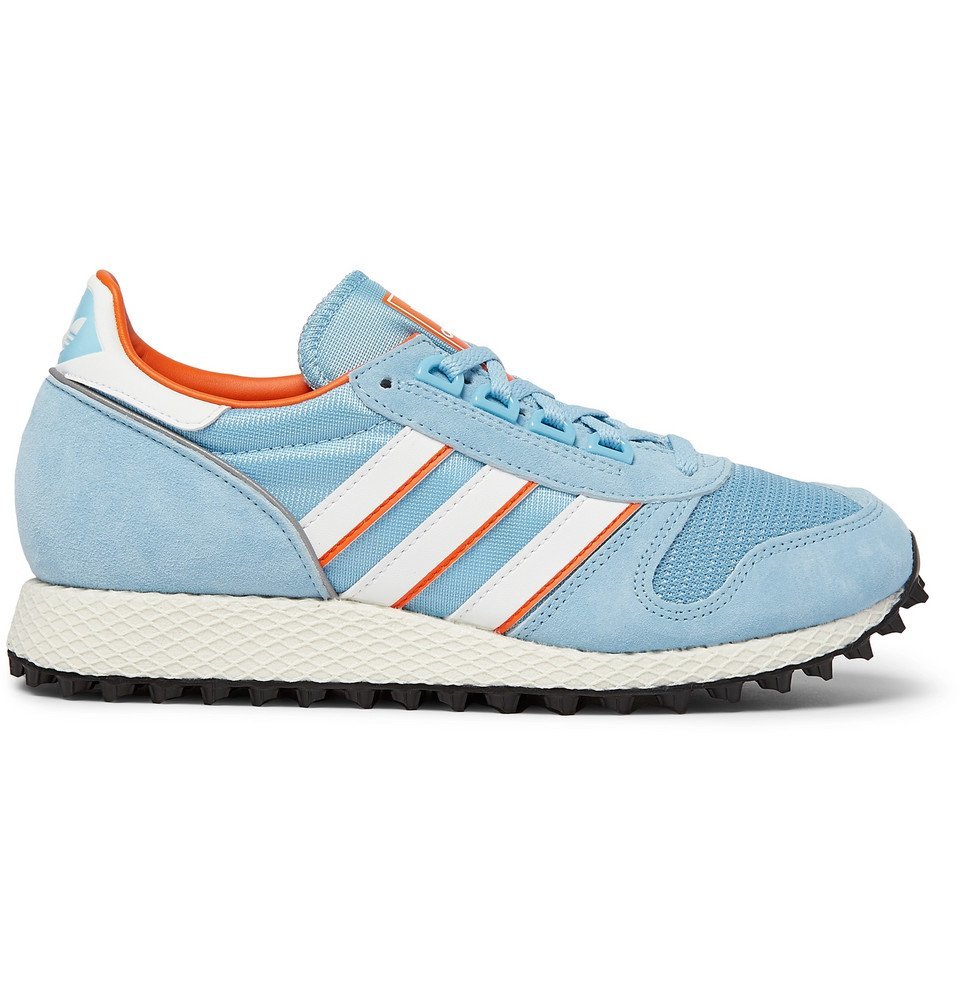 light blue suede adidas
