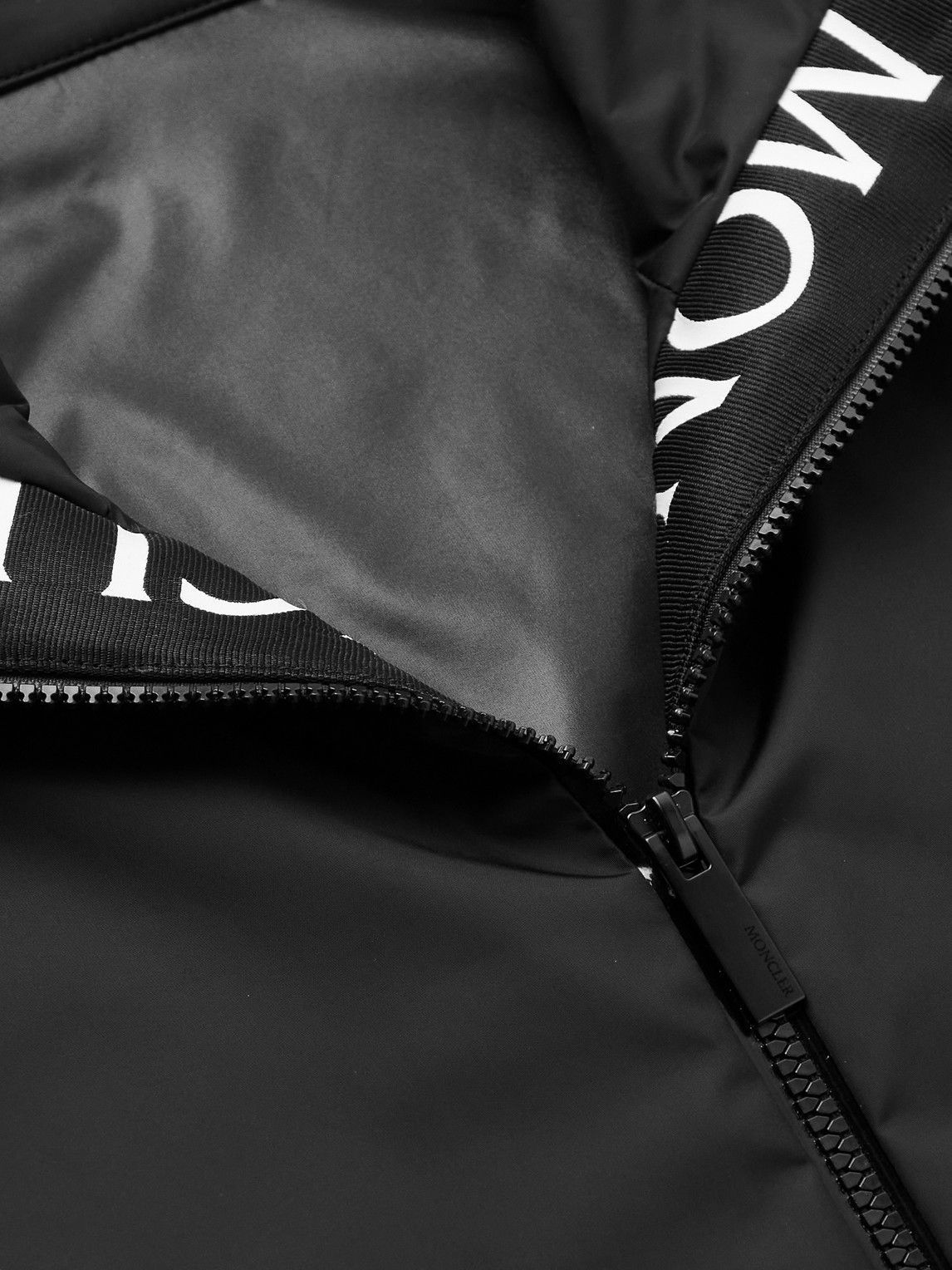 Moncler - Gennai Logo-Appliquéd Nylon Jacket - Black Moncler
