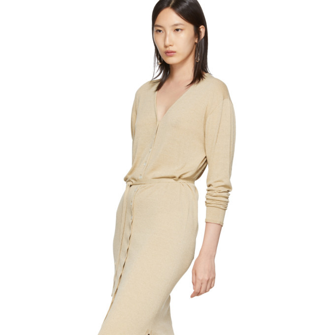 lemaire cardigan dress