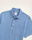 Brooks Brothers Men's Big & Tall Vintage Jersey Polo Shirt | Pale/Blue