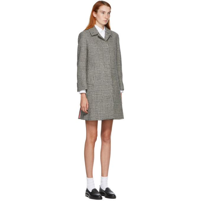 Check Houndstooth Coat Thom Browne