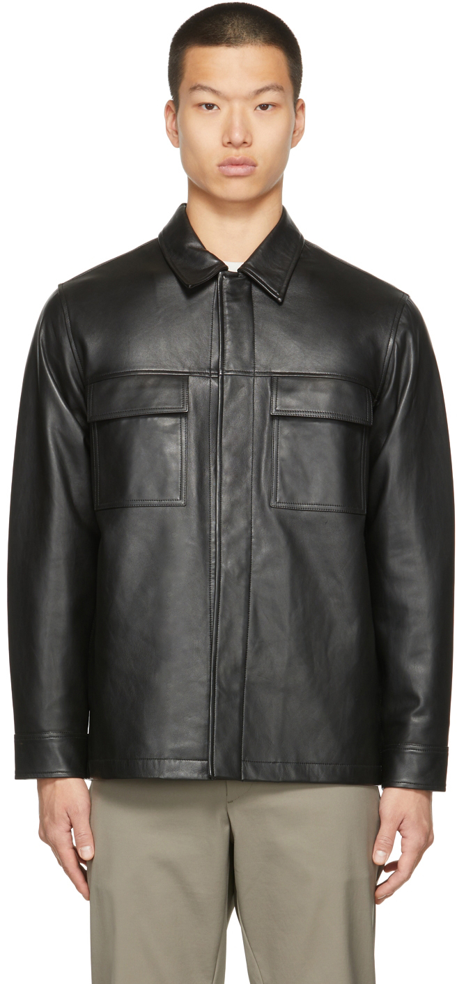 theory lambskin leather jacket