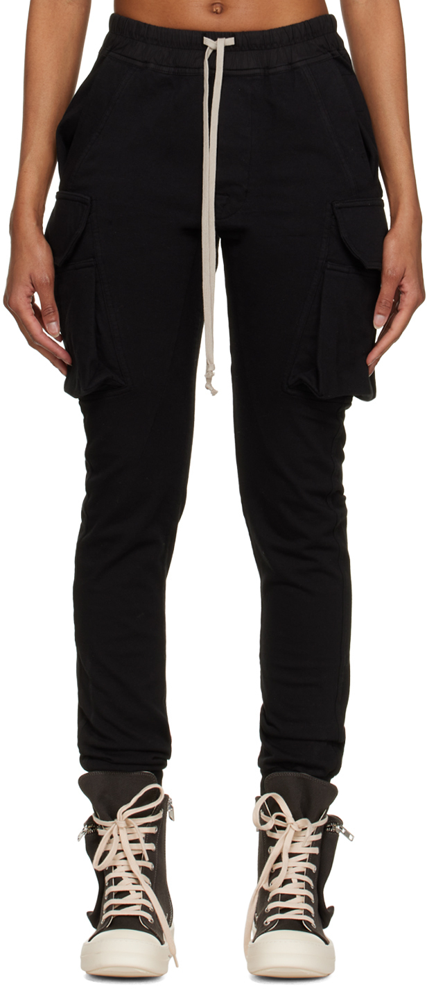 Rick Owens Drkshdw Black Mastodon Lounge Pants Rick Owens Drkshdw