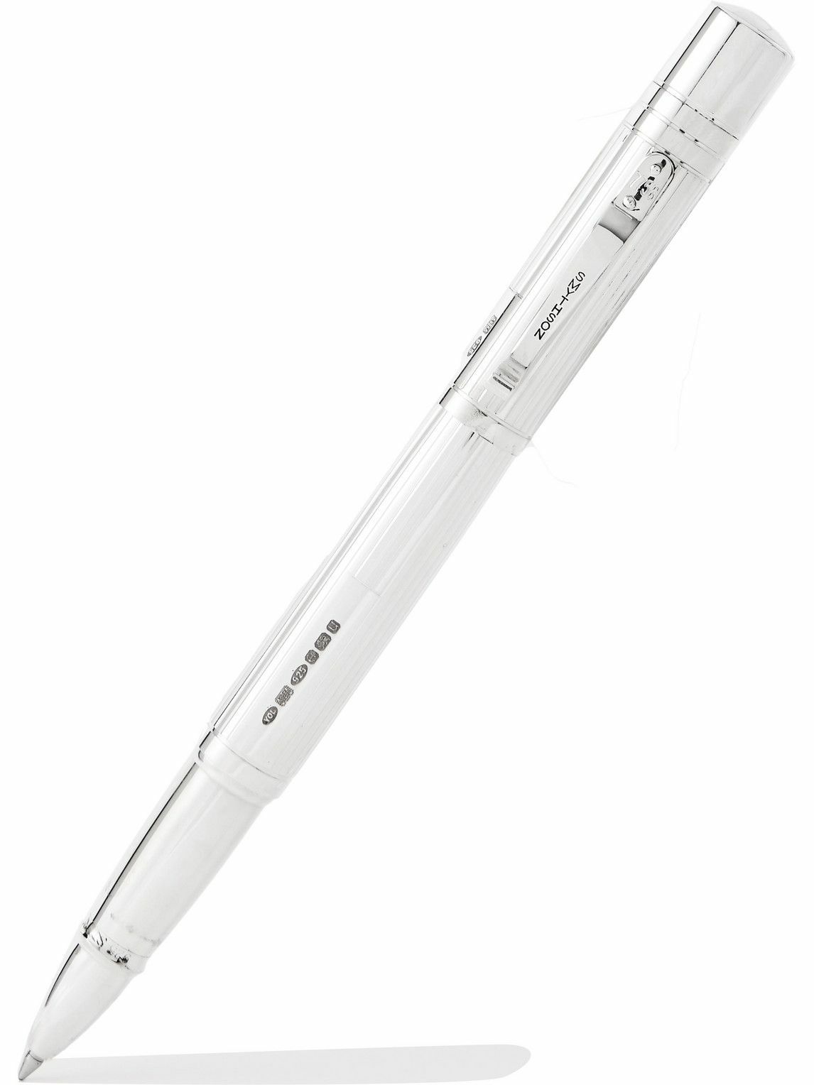 Smythson Viceroy Silver Rollerball Pen Smythson