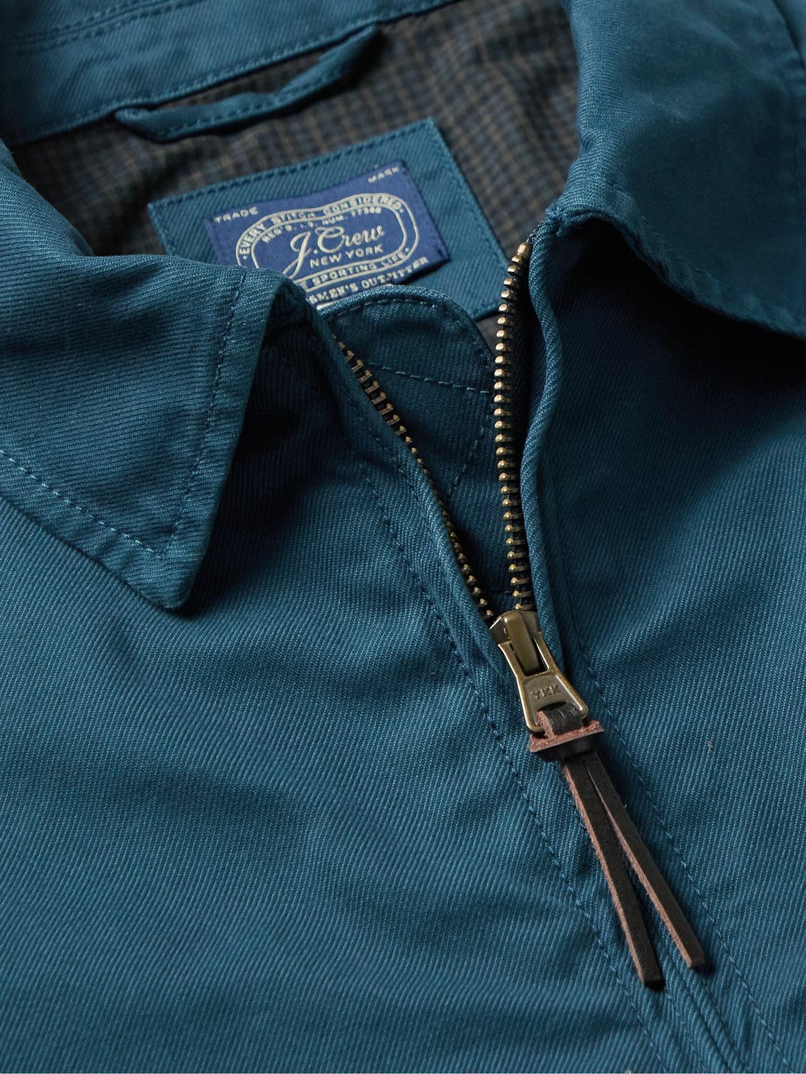 J.Crew - Harrington Cotton-Twill Jacket - Blue J.Crew