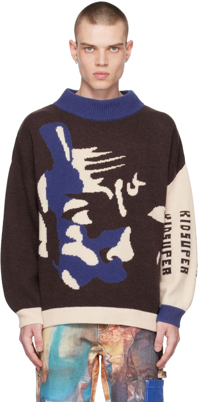 KidSuper Brown Jazz Club Sweater KidSuper