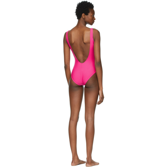 moschino pink swimsuit