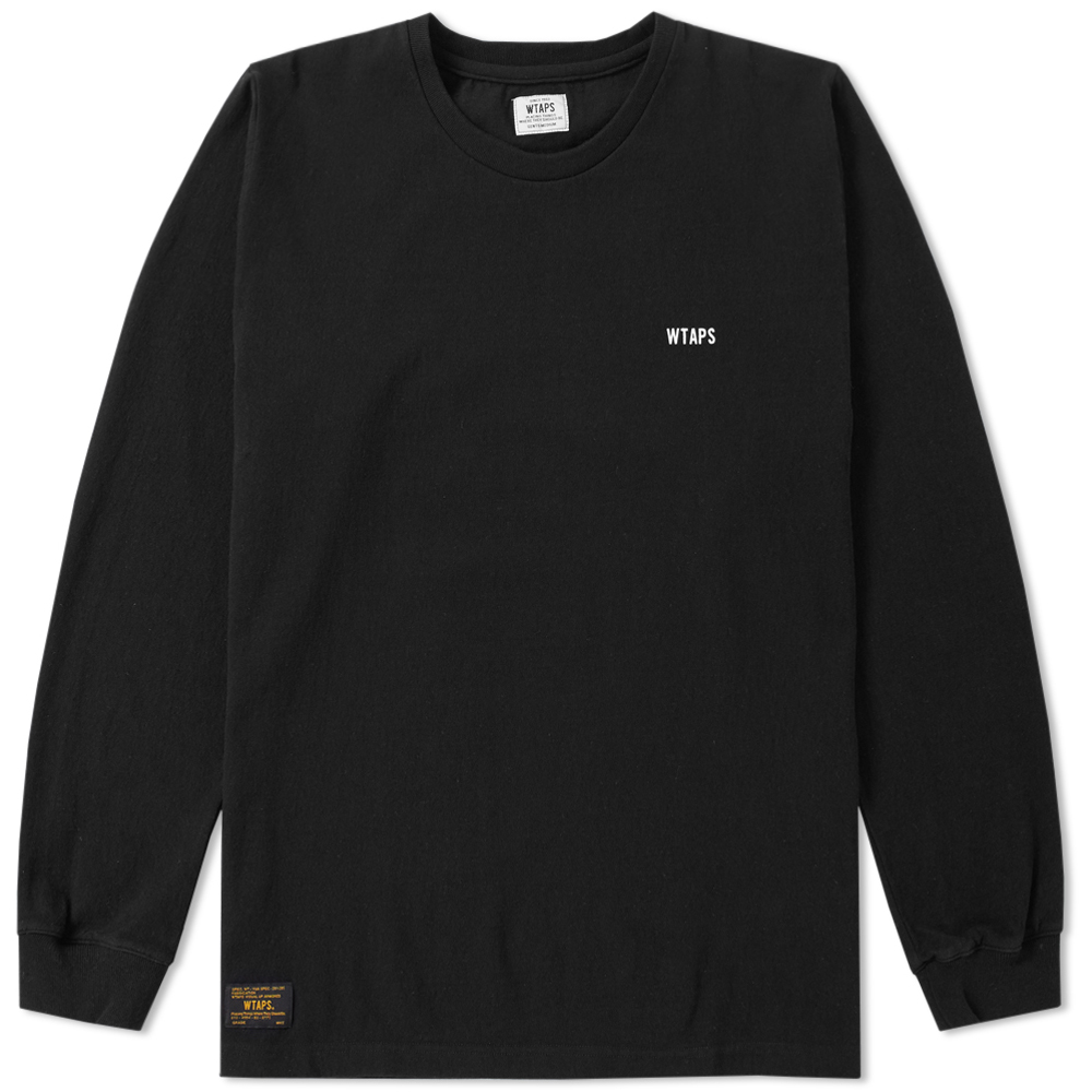 WTAPS Long Sleeve Design Back Print Tee WTAPS