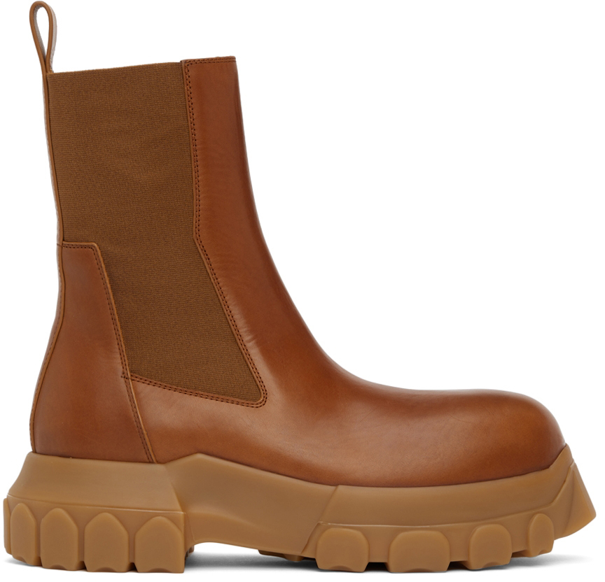 rick owens bozo tractor beetle boots