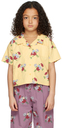 The Campamento Kids Yellow Flowers Short Sleeve Shirt