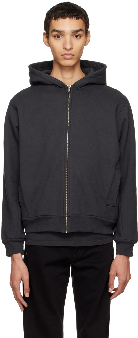 Lady White Co. Black Zip-Up Hoodie Lady White Co.