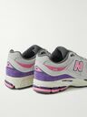 New Balance - J. Crew 2002R Suede and Mesh Sneakers - Gray