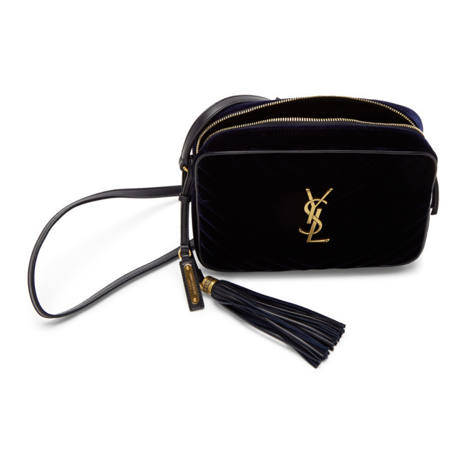 ysl camera bag velvet