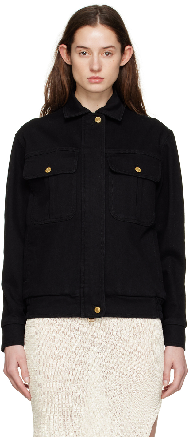 TOM FORD Black Compact Denim Jacket TOM FORD