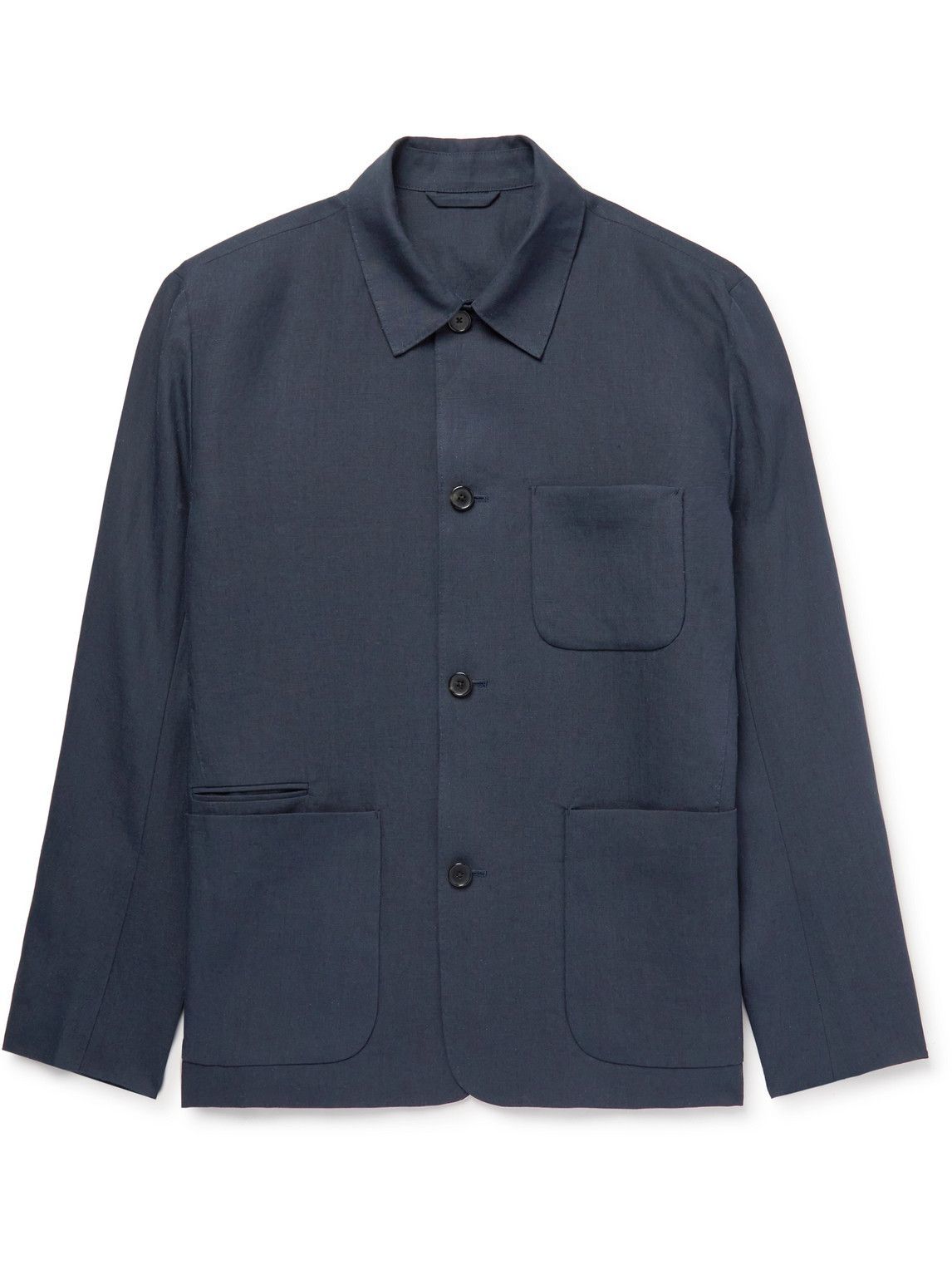 Paul Smith - Linen Overshirt - Blue Paul Smith