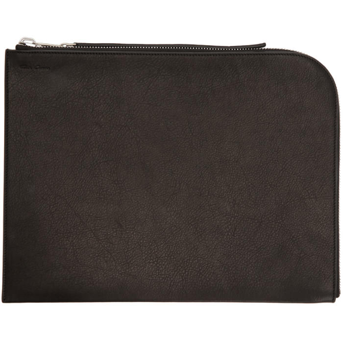 Rick Owens Black Large Pouch Rick Owens