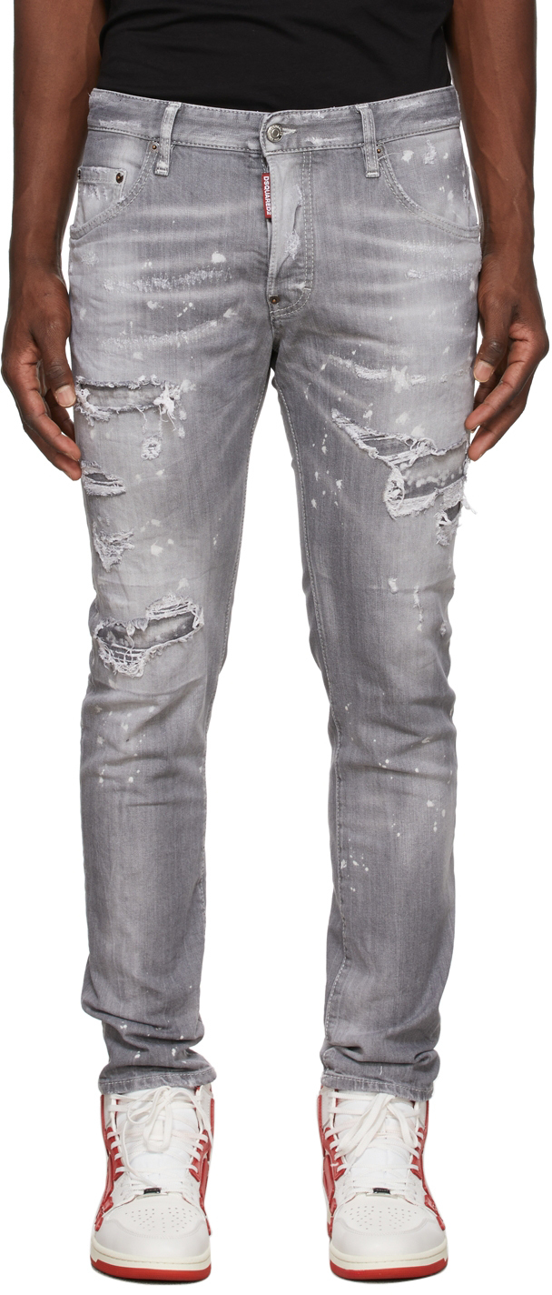 Dsquared2 Ripped Skater Jeans Dsquared2