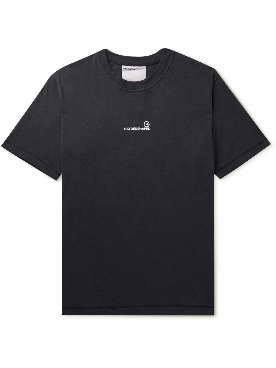 HAYDENSHAPES - Shapers Logo-Print Cotton-Jersey T-Shirt - Black ...