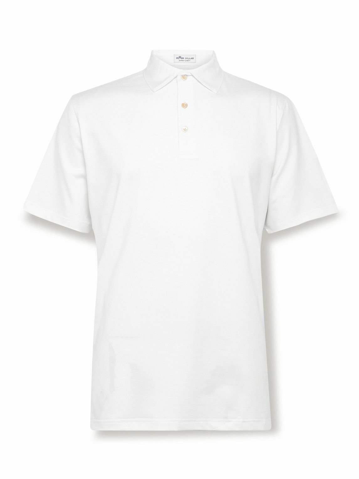 Peter Millar - Tech-Jersey Golf Polo Shirt - White Peter Millar