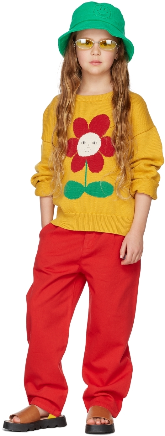 The Campamento Kids Red Logo Trousers
