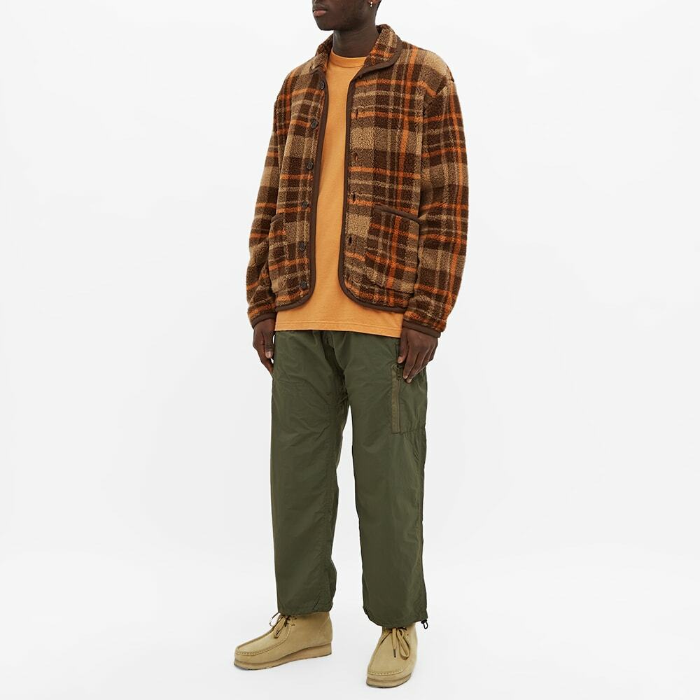 Gramicci Men's Light Nylon Cargo Pants in Olive Gramicci