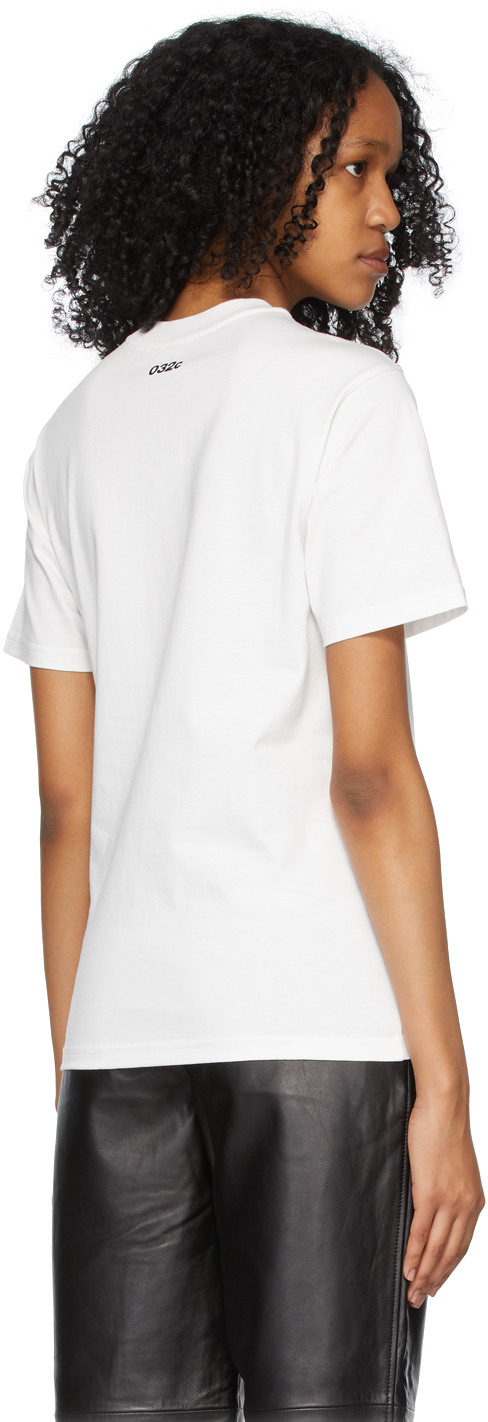 032c White 'Barthes' T-Shirt
