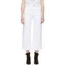 Isabel Marant Etoile White Cabrio Wide-Leg Jeans