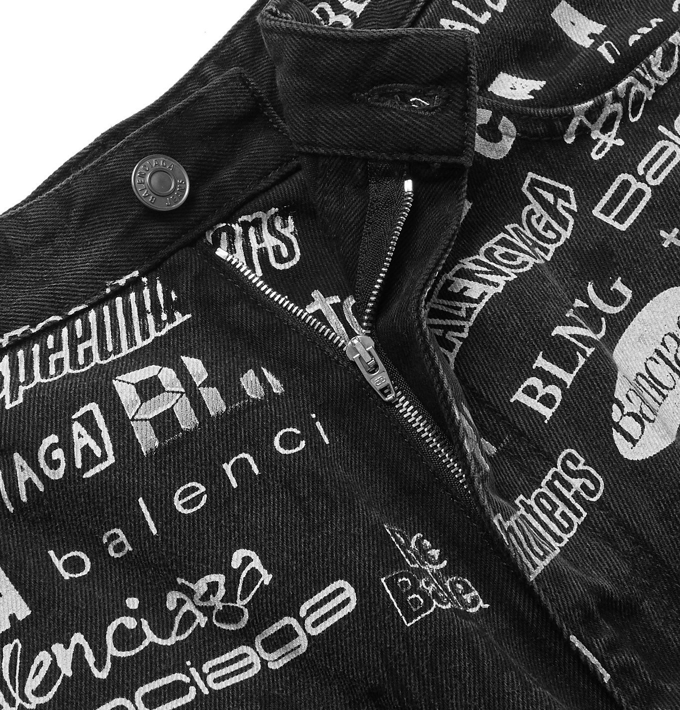 balenciaga monogram jeans