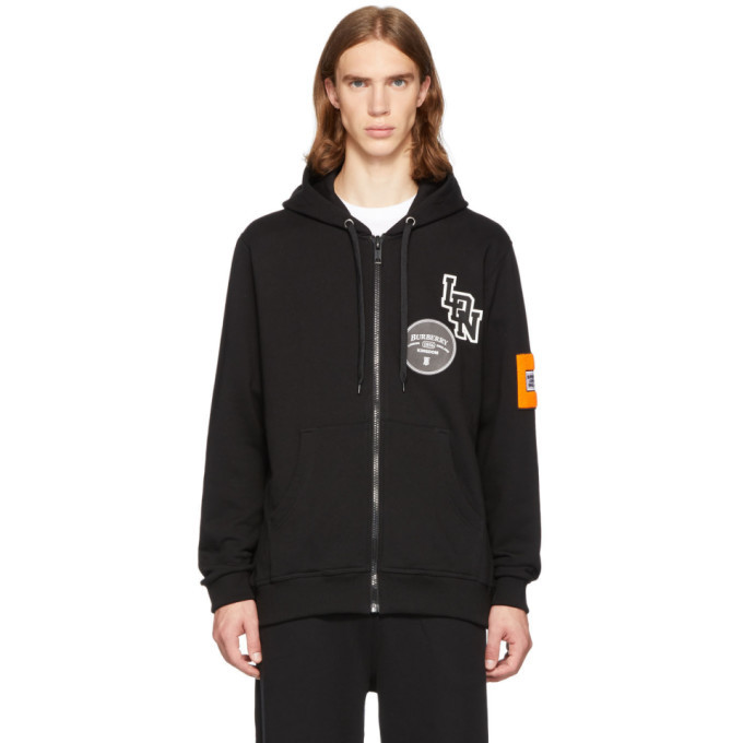 Burberry Black Hayes Hoodie Burberry