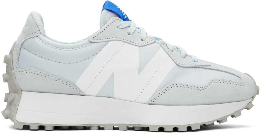 Photo: New Balance Blue 327 Low-Top Sneakers
