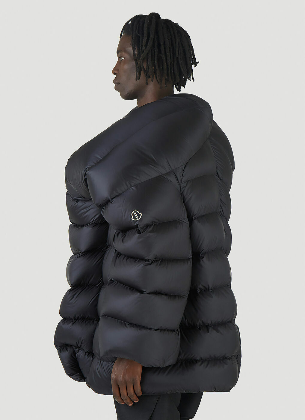 Moncler x Rick Owens - Exaggerated Padded Jacket in Black