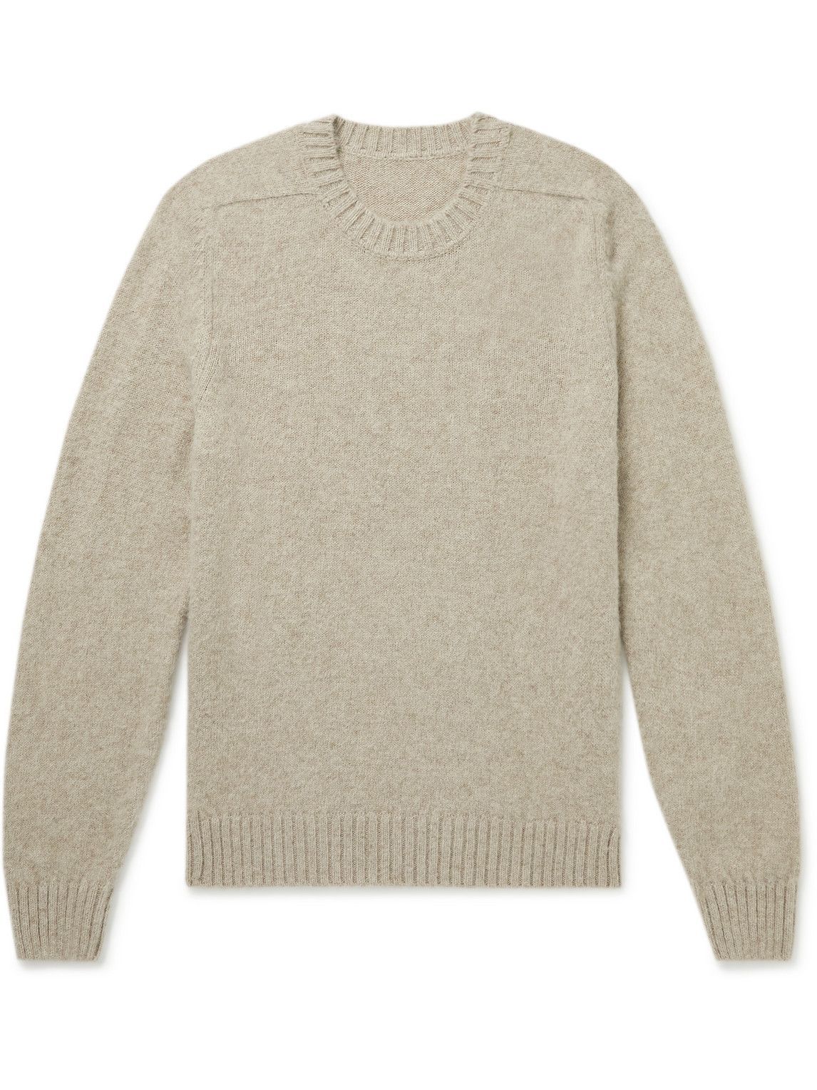 Anderson & Sheppard - Brushed-Wool Sweater - Neutrals Anderson & Sheppard