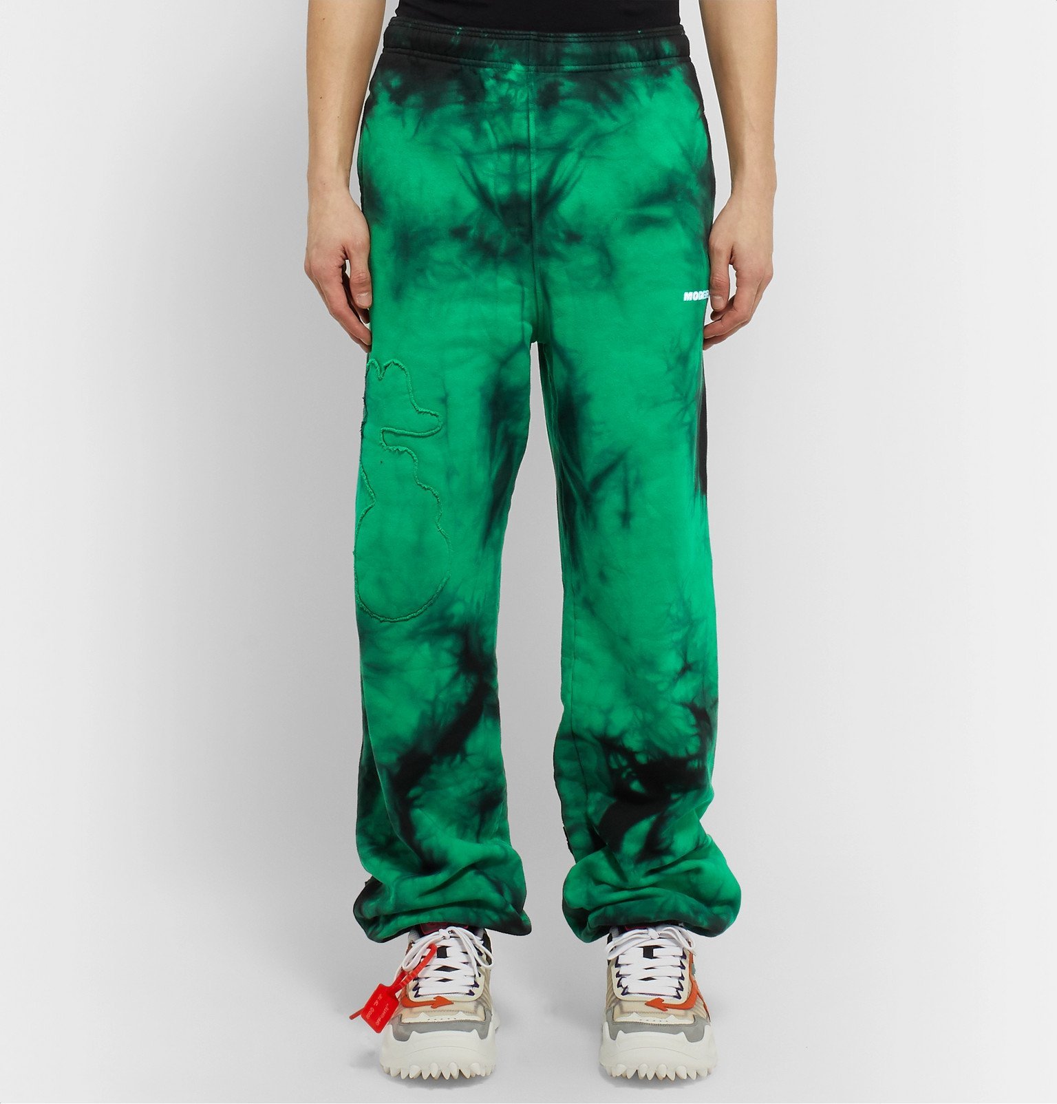 White Tie Dye Sweatpants Cheap Sale 