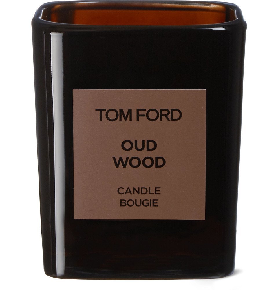 tom ford leather candle