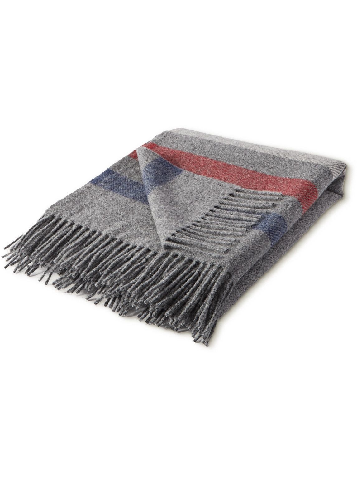 Pendleton EcoWise Fringed Striped Virgin Wool Throw Pendleton