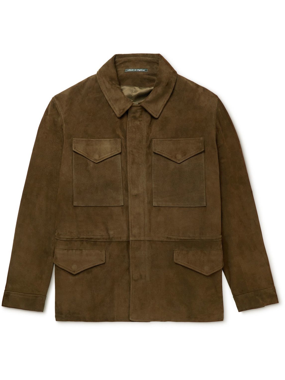 Richard James - Suede Jacket - Brown Richard James