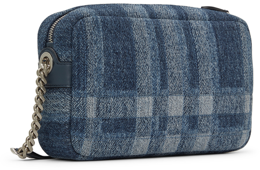 Burberry Blue Denim Small Lola Camera 