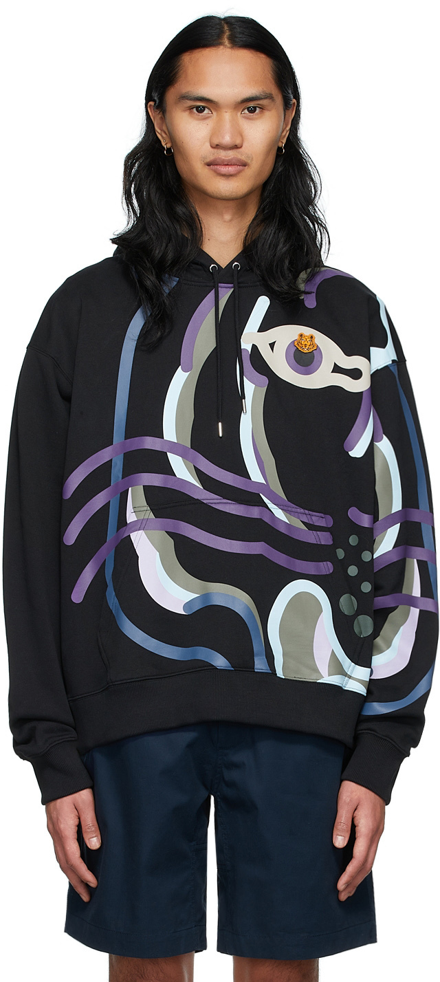 Kenzo Men's Hoodie Black main image 1