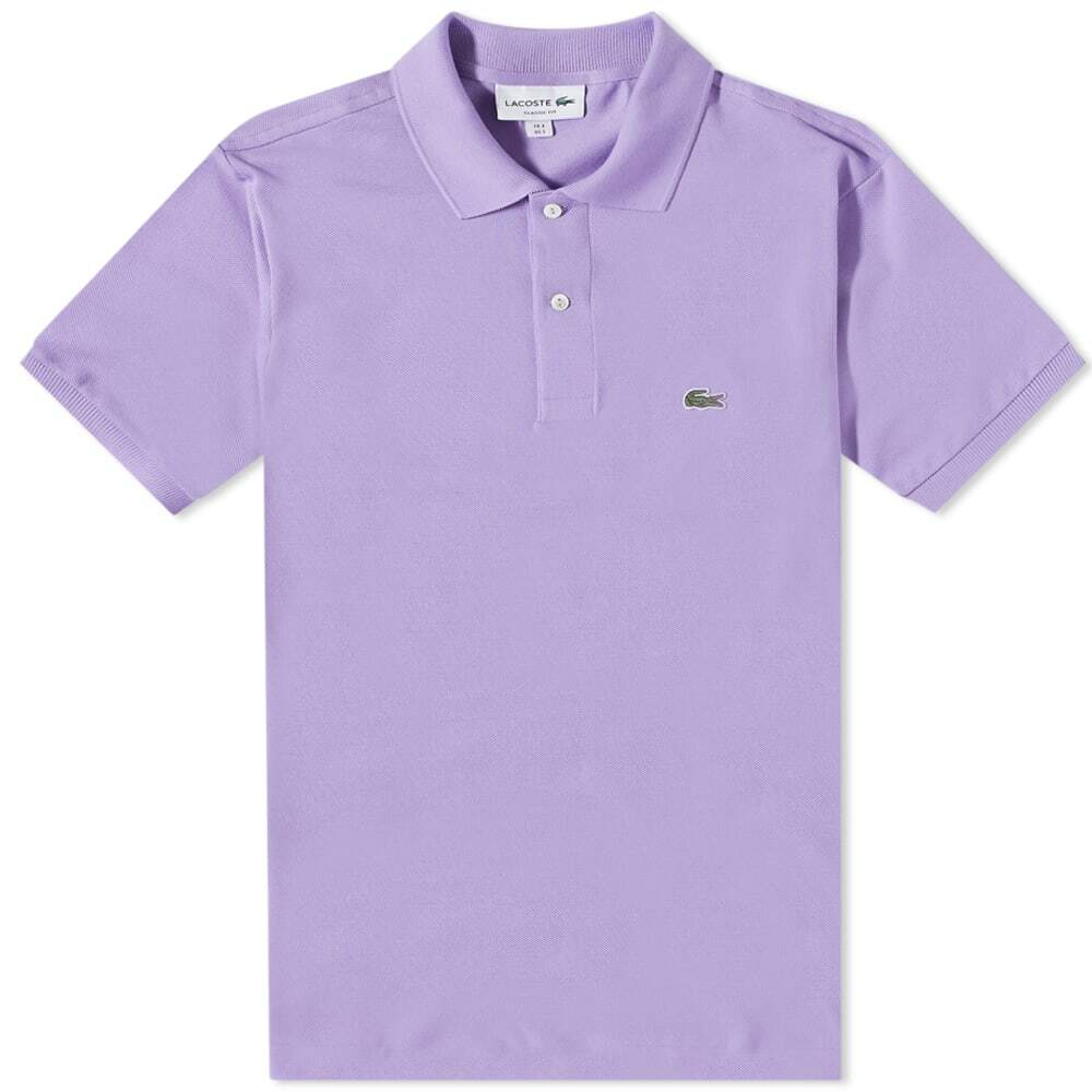 Lacoste Men's Classic L12.12 Polo Shirt in Neva Lilac Lacoste