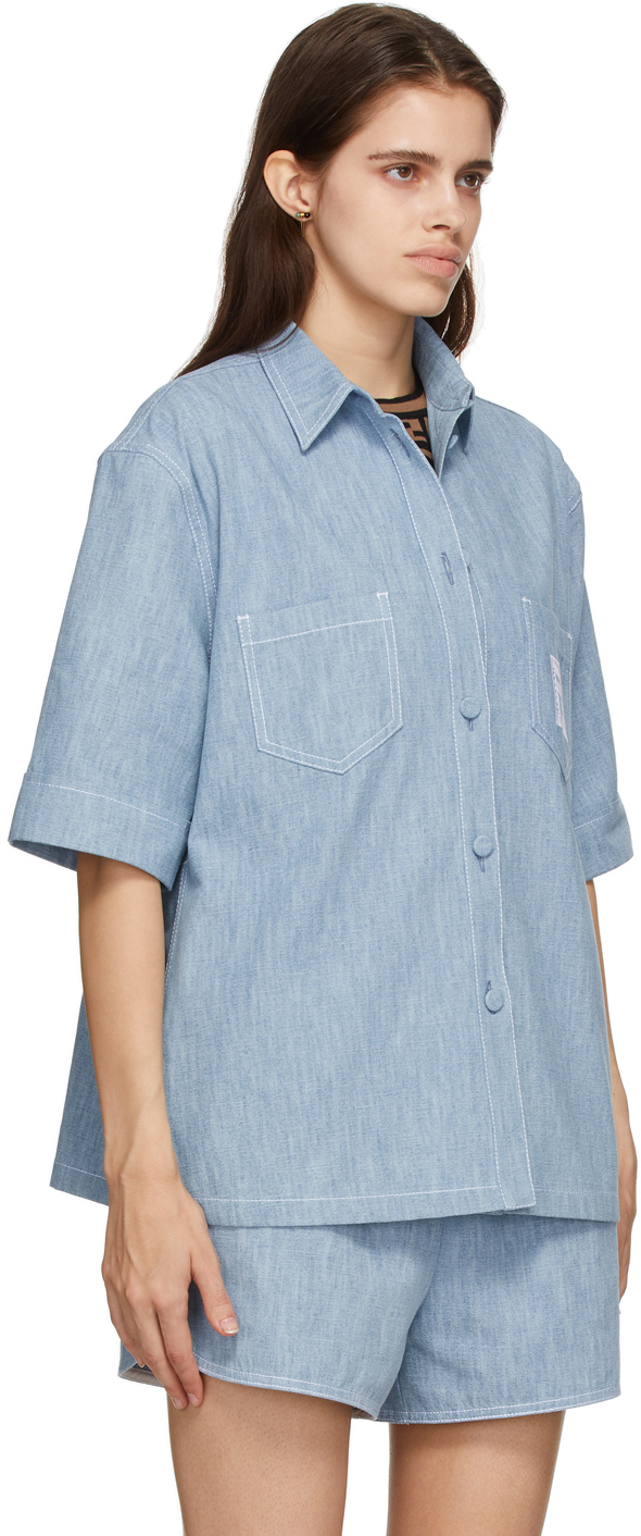 fendi chambray shirt