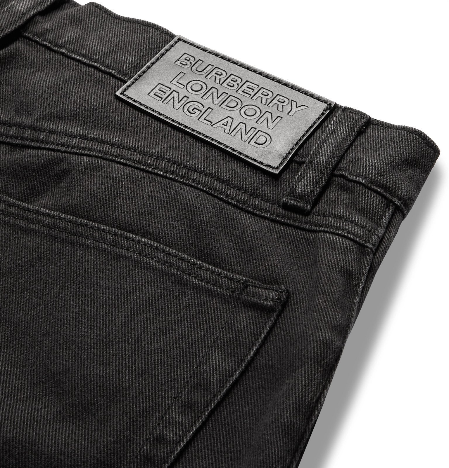 burberry black jeans