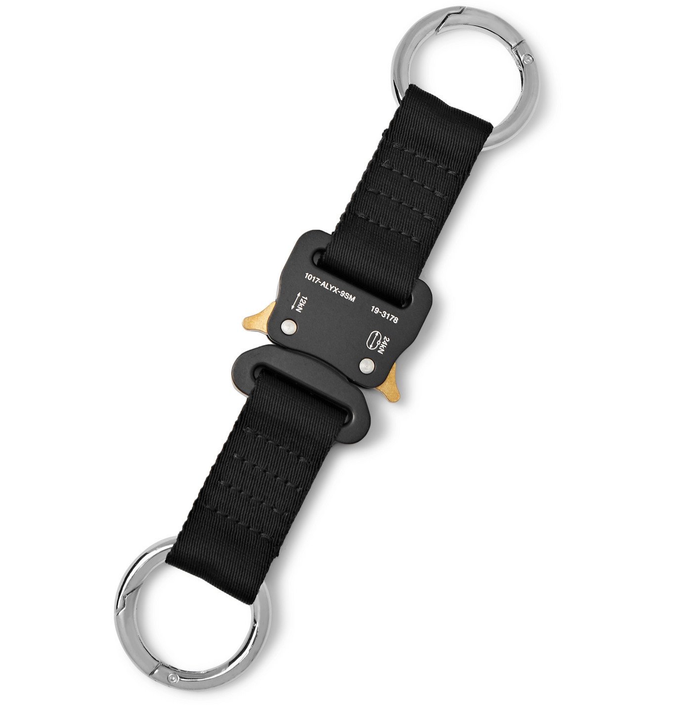 Webbing Key Fob - Black 1017 ALYX 9SM