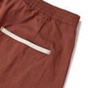 Oliver Spencer - Organic Cotton-Blend Seersucker Shorts - Red