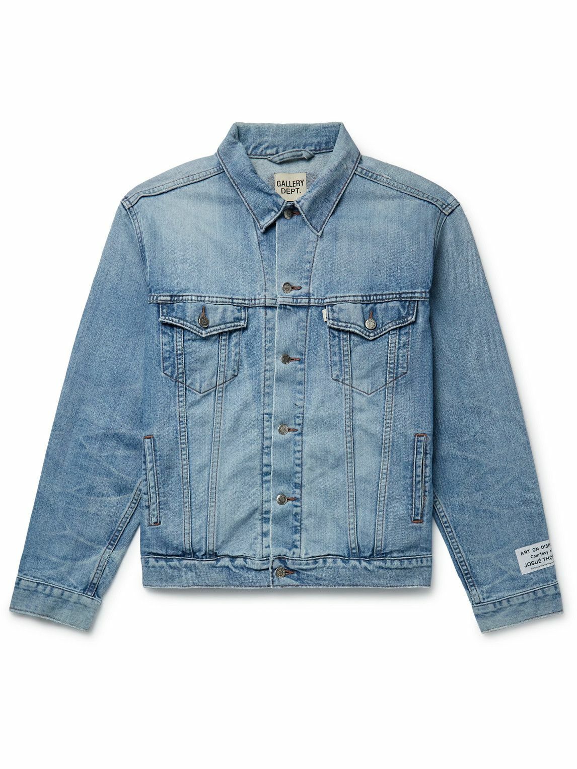 奉呈 GALLEY DEPT Vintage Andy Denim Jaket ecousarecycling.com