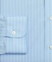 Brooks Brothers Men's Madison Relaxed-Fit Dress Shirt, Non-Iron Double-Stripe | Blue