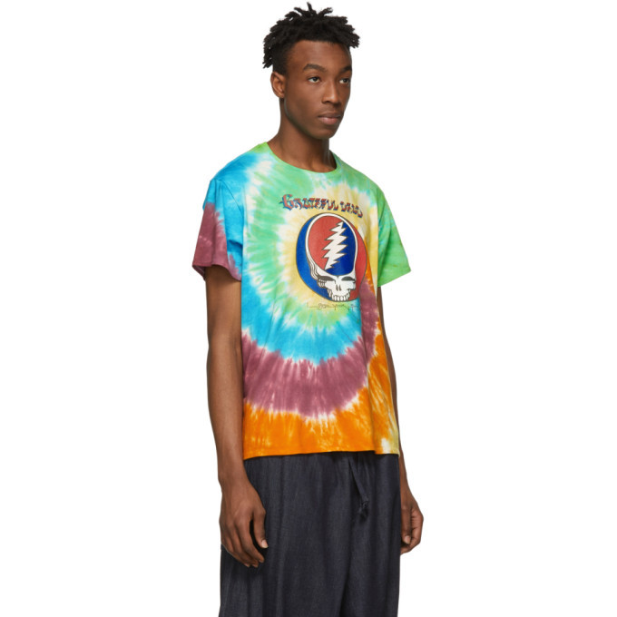 R13 Multicolor Tie-Dye Grateful Dead 