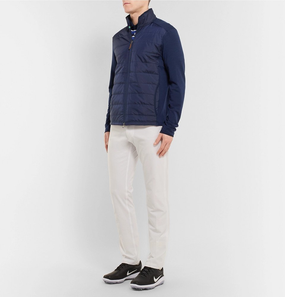 RLX Ralph Lauren SlimFit Quilted Shell and StretchWool Golf Jacket