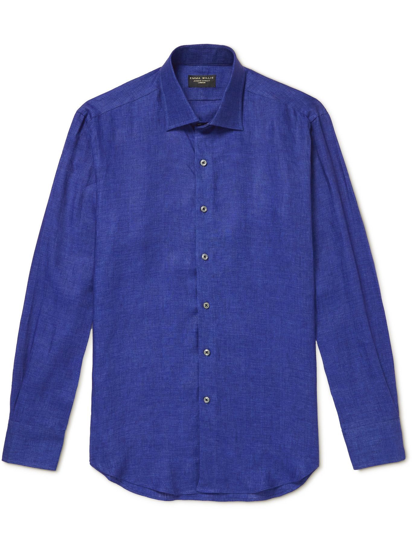 Emma Willis - Linen Shirt - Blue Emma Willis